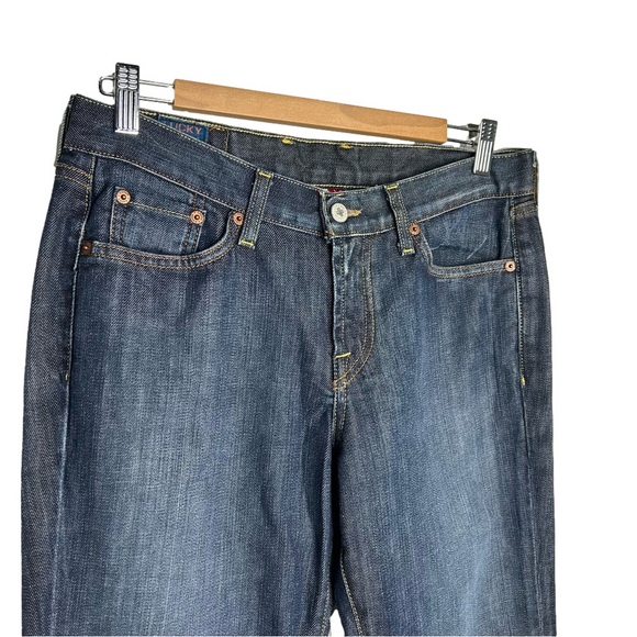 Lucky Brand Dark Blue Women's Jeans 8 Classic Rider - Picture 4 of 12